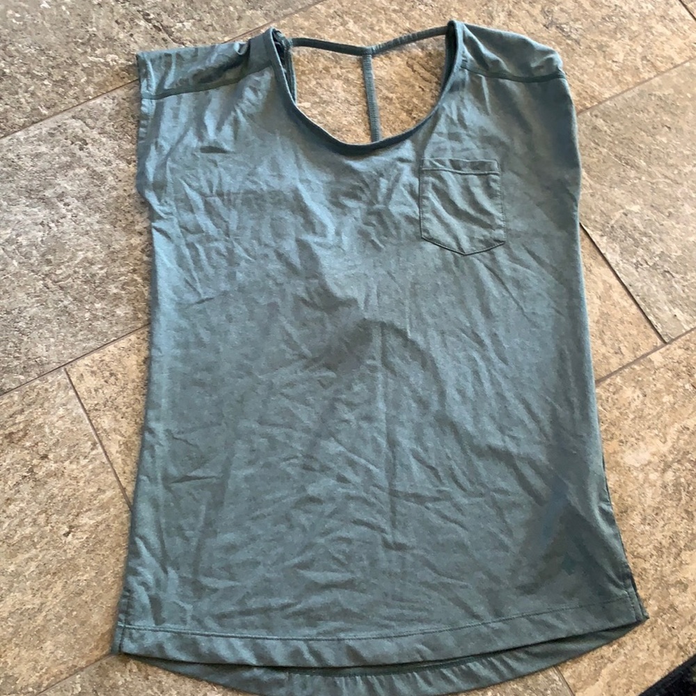 Black diamond open back short sleeve